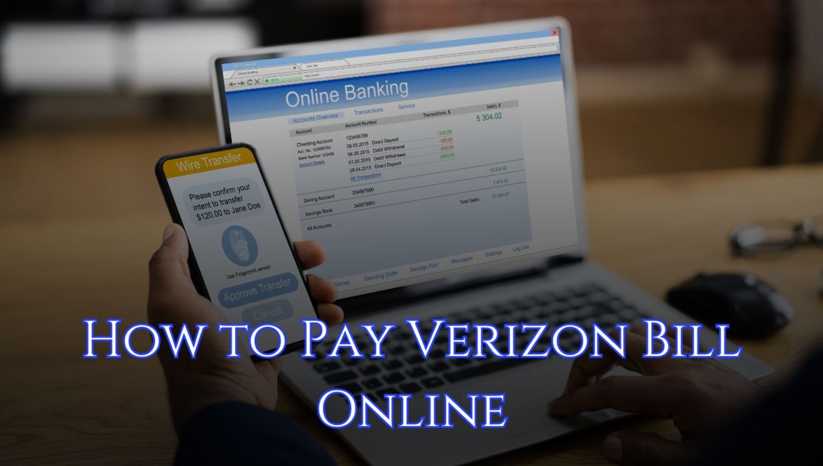 how to pay verizon bill online